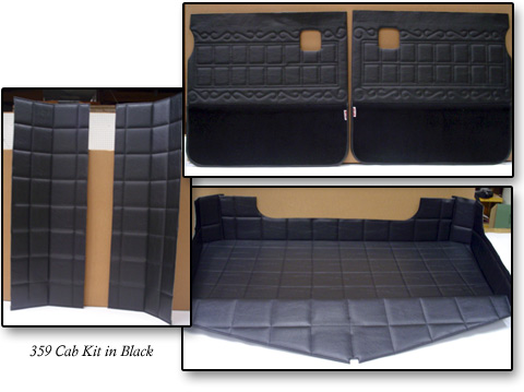 359 Cab Kit in Black