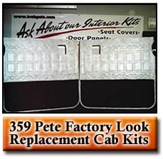 359 Pete Factory Look Replacement Cab Kits